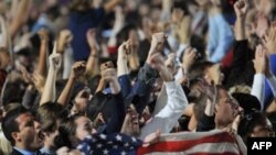 Прихильники Барака Обами, Чикаго 4 листопада 2008 р.