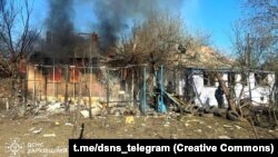 Наслідки російських ударів по Куп'янську, фото ілюстративне