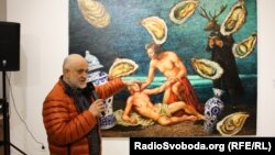 Архівне фото. Виставка творів художника Олександра Ройтбурда «Галантна доба Просвітництва». Київ, 17 листопада 2017 року