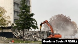 Rušenje Hotela Jugoslavija, Beograd, 15. novembar 2024.