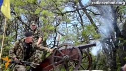 Самооборонівці на запорізькому блокпосту готові застосувати проти сепаратистів козацькі гармати Самооборонівці на запорізькому блокпосту готові застосувати проти сепаратистів козацькі гармати