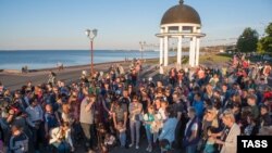 Акция в память о погибших детях (Петрозаводск, 20 июня 2016 года)
