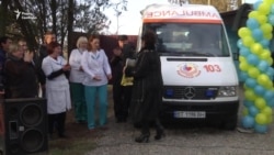 Українець із Німеччини купив «швидку» для п’яти сіл на Херсонщині (відео) Українець із Німеччини купив «швидку» для п’яти сіл на Херсонщині (відео)