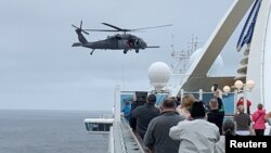 Пасажири на борту Grand Princess