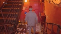 Зазирнути у ядерне пекло: Радіо Свобода побувало в частині з найзабрудненіших приміщень саркофагу ЧАЕС Зазирнути у ядерне пекло: Радіо Свобода побувало в частині з найзабрудненіших приміщень саркофагу ЧАЕС