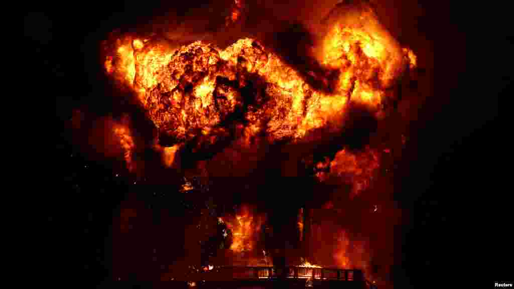 «Горящий человек»