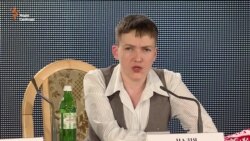 Савченко: Українці, якщо вам треба, щоб я була президентом, я буду (відео)