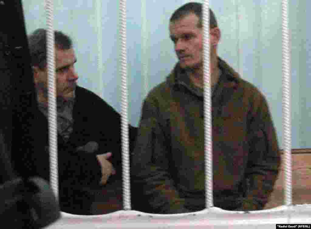 Алексей Руденко (аз тарафи чап) ва Владимир Садовничий 