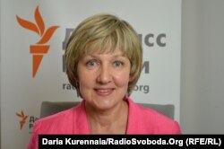 Ольга Романюк, представительница партии «Сила и Честь»