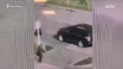 Момент наезда на женщину с ребенком в Хабезском районе Момент наезда на женщину с ребенком в Хабезском районе