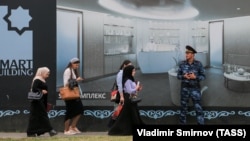 На улицах Грозного, иллюстративное фото. Октябрь 2018 года