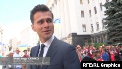 Мажоритарник телеведучий Олександр Скічко