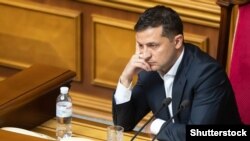 Президент України Володимир Зеленський у Верховній Раді, архівне фото