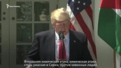 Трамп возмущен химической атакой в Сирии (видео) Трамп возмущен химической атакой в Сирии (видео)