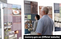 У день відкриття виставки «Донбас: переPROчитання образу» у Національному музеї історії України. Київ, 18 вересня 2018 року