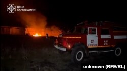 Наслідки російської повітряної атаки в Харкові