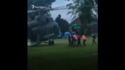 Спасательная операция в Таиланде: 8 из 12 детей вызволены из пещеры (видео) Спасательная операция в Таиланде: 8 из 12 детей вызволены из пещеры (видео)