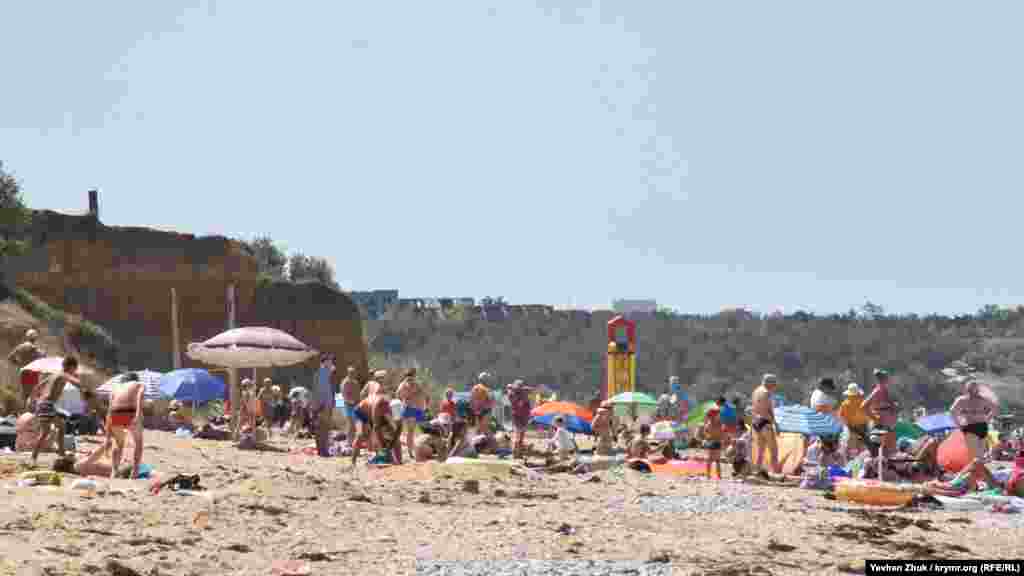 Один из пляжей в Любимовке