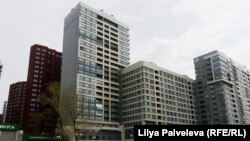 Уплотнительная застройка на месте снесенных пятиэтажек. Москва, проспект маршала Жукова