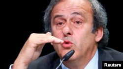 Президент УЄФА Мішель Платіні