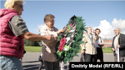 На снимке: участники акции