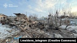 Миколаївка після російських атак на Донеччині. Фото ілюстративне