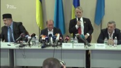 Чийгоз та Умеров заявили про намір повернутися до Криму (відео) Чийгоз та Умеров заявили про намір повернутися до Криму (відео)