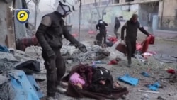 Последствия артобстрела сирийского Алеппо (видео) Последствия артобстрела сирийского Алеппо (видео)