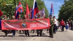 В Севастополе провели военный парад Победы (видео) В Севастополе провели военный парад Победы (видео)