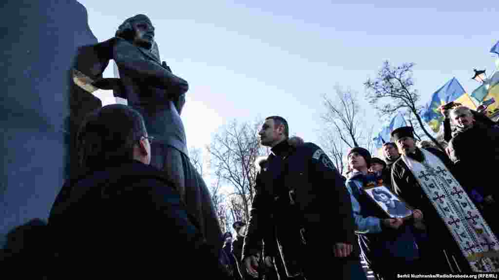 Віталій Кличко на відкритті пам’ятника Олені Телізі