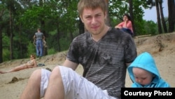 Валентин Виговський із сином Кирилом