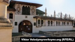 Ханский дворец в Бахчисарае, апрель 2020 год