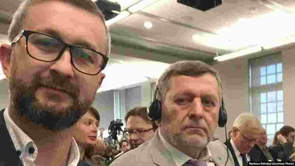 Нариман Джелял и Ахтем Чийгоз на встречах в Конгрессе и Госдепартаменте США в 2019 году