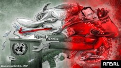 Політична карикатура Олексія Кустовського