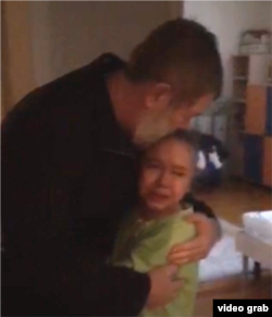 В’ячеслав Мальцев прощається з донькою