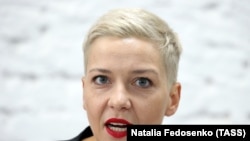 Одна з лідерок білоруської опозиції Марія Колесникова