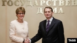 Встреча Брассёр и Нарышкина в Москве в ноябре прошлого года