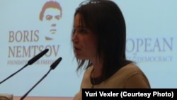 Жанна Немцова, Берлин, 9 октября 2017