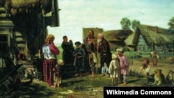 Илларион Прянишников. Калики перехожие. 1870.