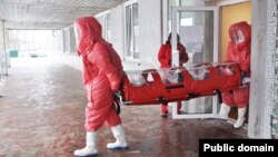 Транспортування хворого на COVID-19 у Росії