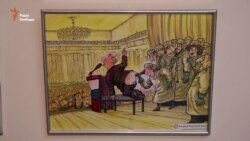 Карикатуристи Словаччини і Росії представили свої роботи в Україні. На них і Путін (відео) Карикатуристи Словаччини і Росії представили свої роботи в Україні. На них і Путін (відео)