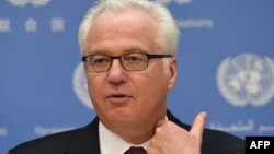 Постоянный представитель России в ООН Виталий Чуркин