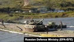 Російська військова техніка під час навчань «Схід-2018», 12 вересня 2018 року