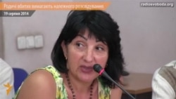 Родичі закатованих вимагають належного розслідування Родичі закатованих вимагають належного розслідування