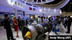 Продукція компанії «Мотор Січ» на виставці в Пекіні, 2017 рік