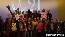 Организаторы, лауреаты и номинанты премии "Лавровая ветвь"-2020.