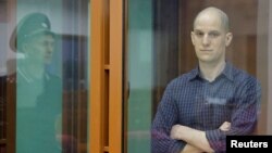 Еван Гершкович у суді в Єкатеринбурзі, Росія, 26 червня 2024 року