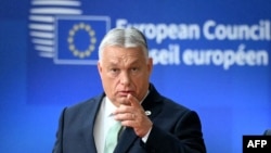 Primul ministru al Ungariei, Viktor Orban, la Consiliul European din Bruxelles pe 26 iunie 2025.