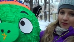 Акция в Томске в защиту "ТВ-2" Акция в Томске в защиту "ТВ-2"