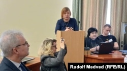 На международной научно-практической конференции выступает эксперт Крымской правозащитной группы Ирина Седова